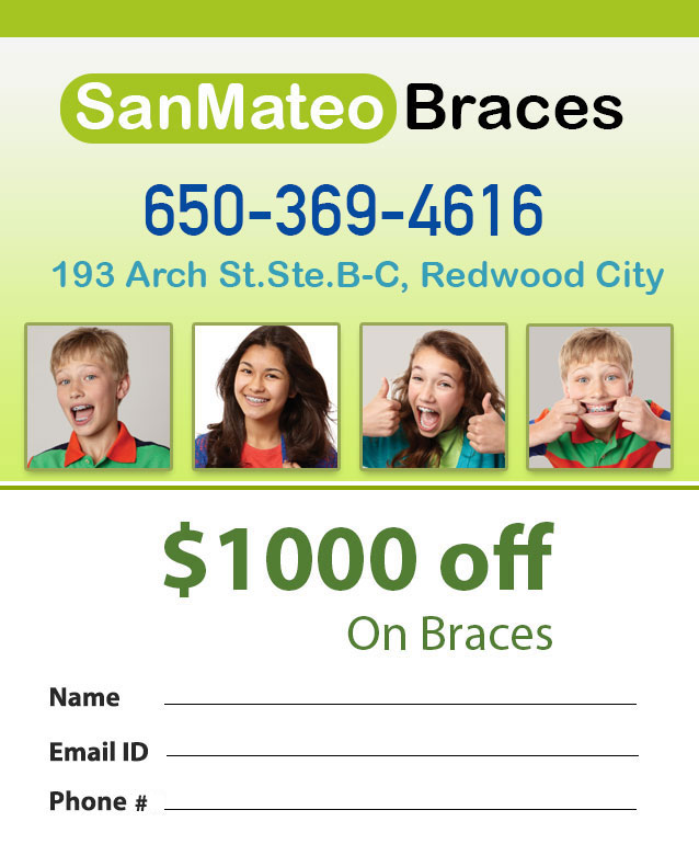 San Mateo Orthodontics Promotions